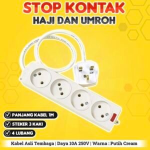 Stop Kontak 4 Lubang